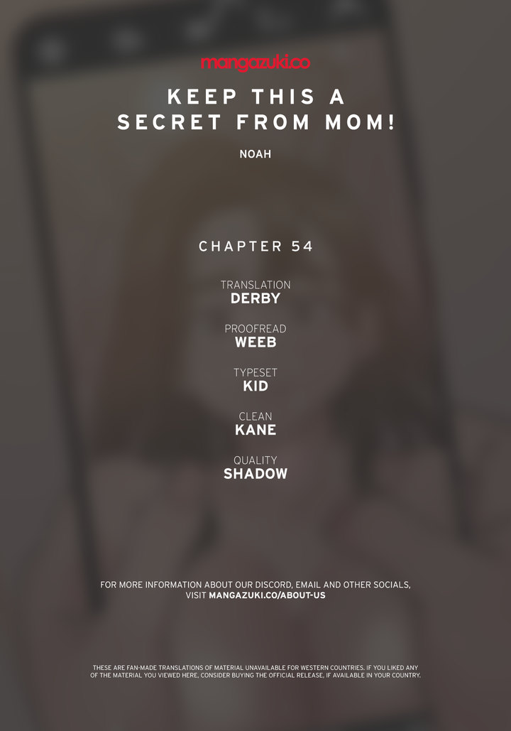 Keep it a secret from your mother