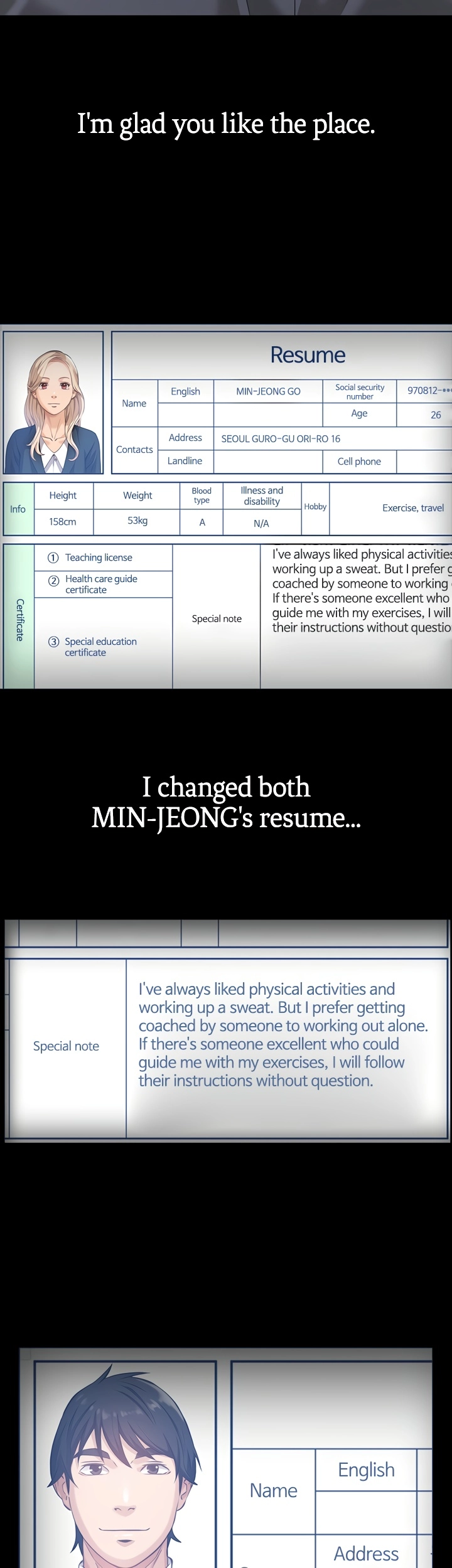 Resume manhwa