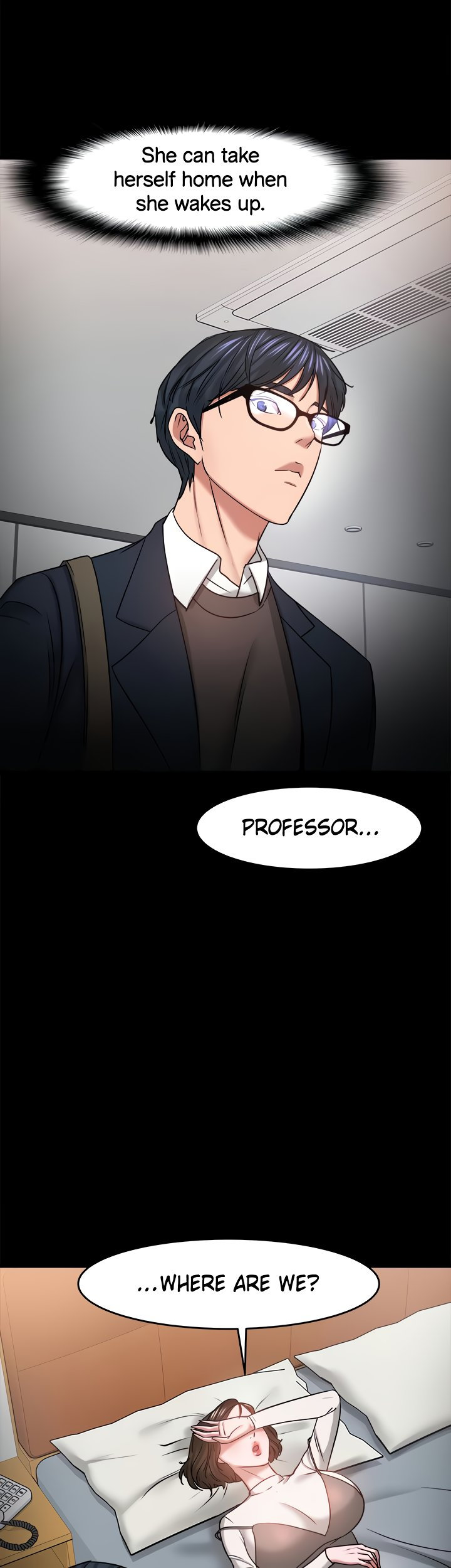 Professor, are you just going to look at me Engsub