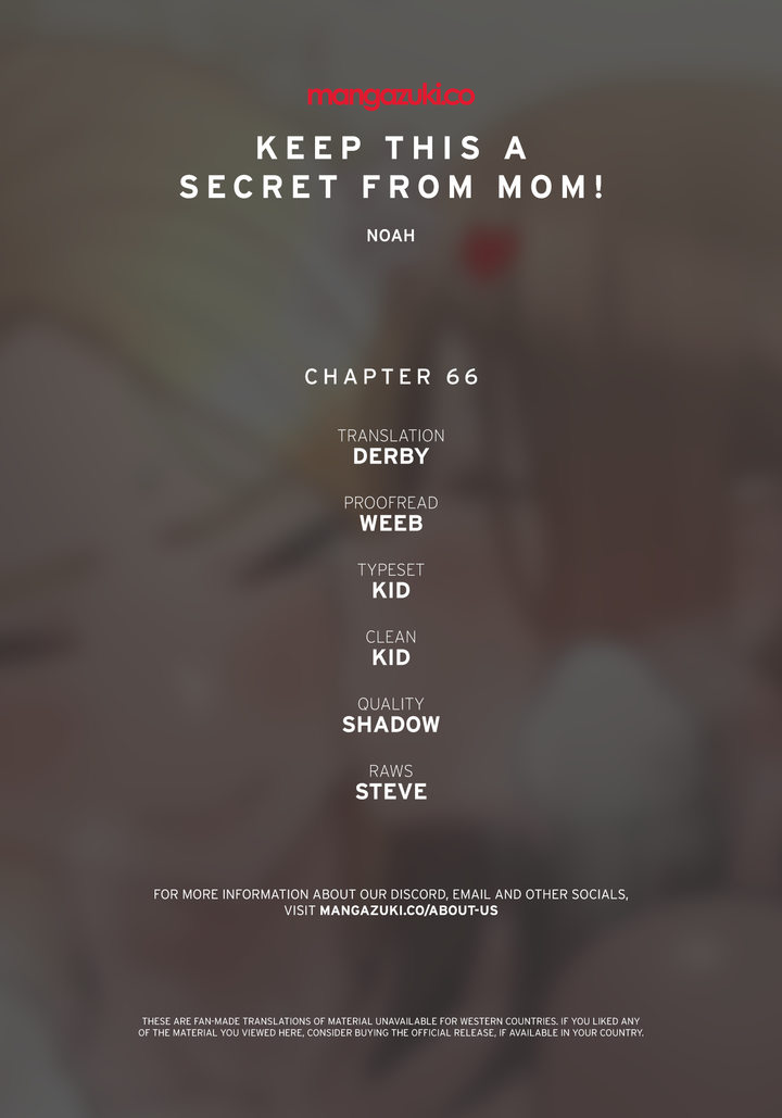 Keep it a secret from your mother