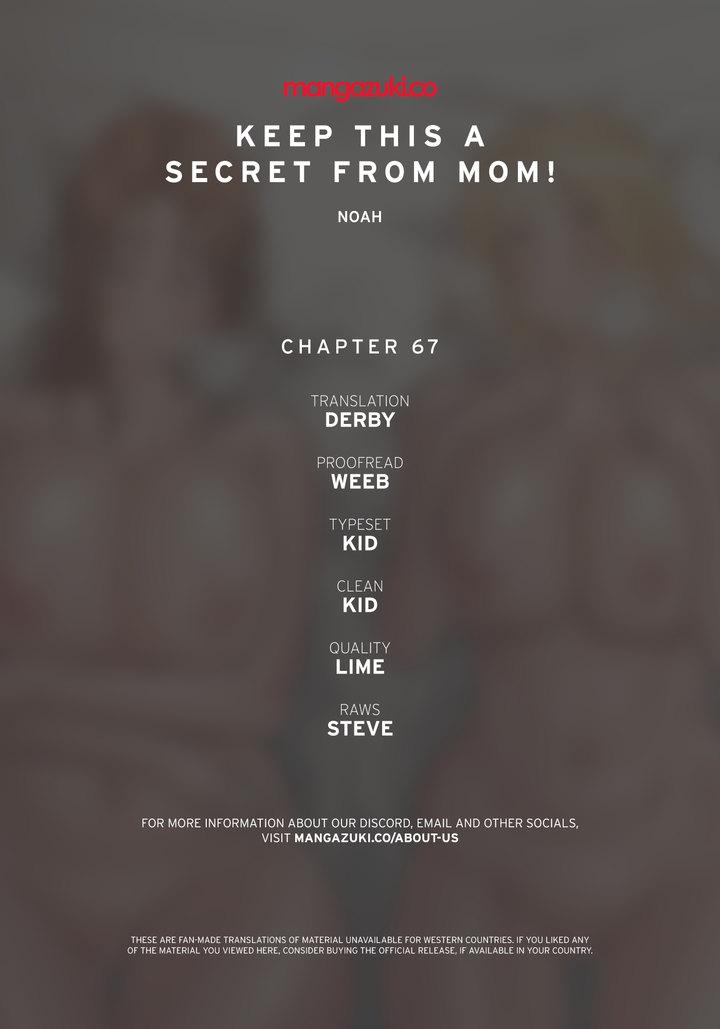 Keep it a secret from your mother