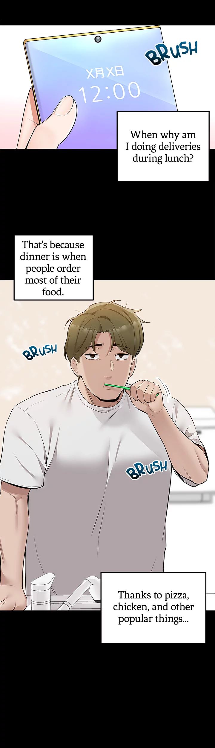 Delivery manhwa