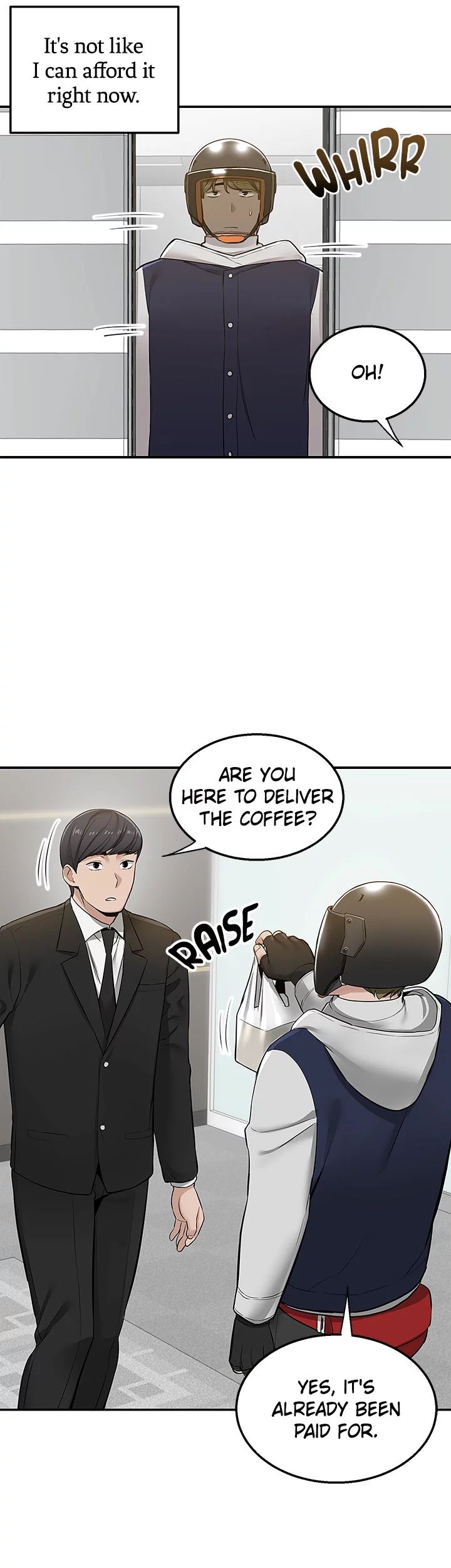 Delivery manhwa