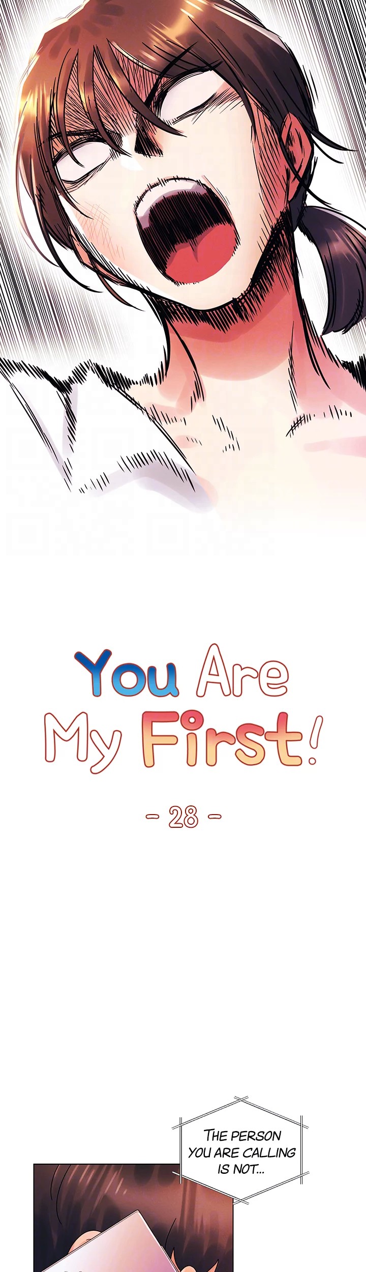 You Are My First