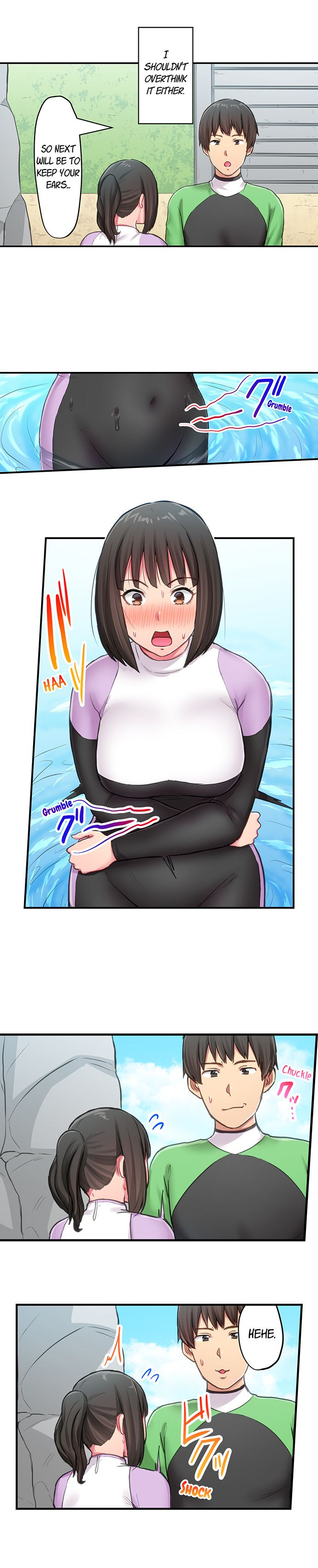 Blooming Summer Making Her Cum in Her Tight Wetsuit