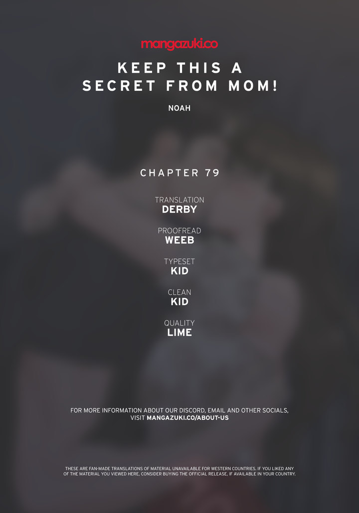 Keep it a secret from your mother