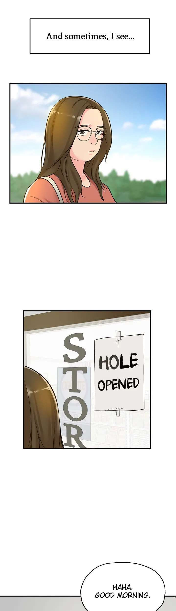 The Hole is Open