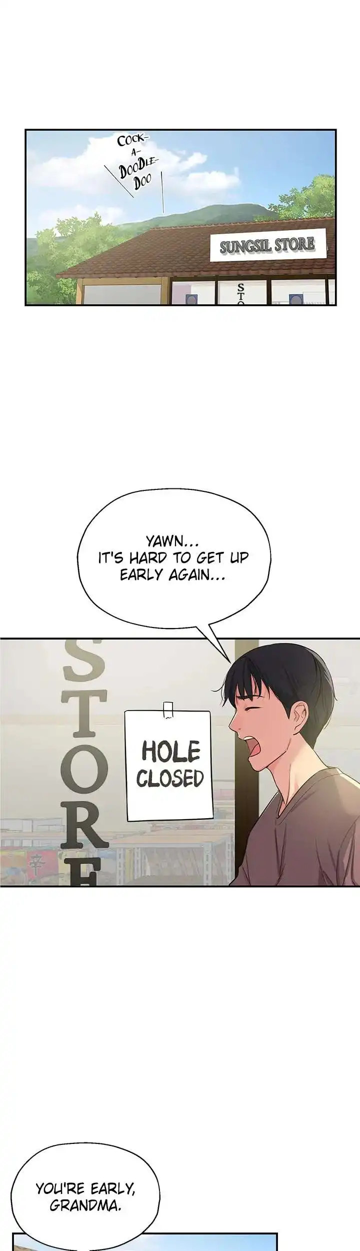 The Hole is Open