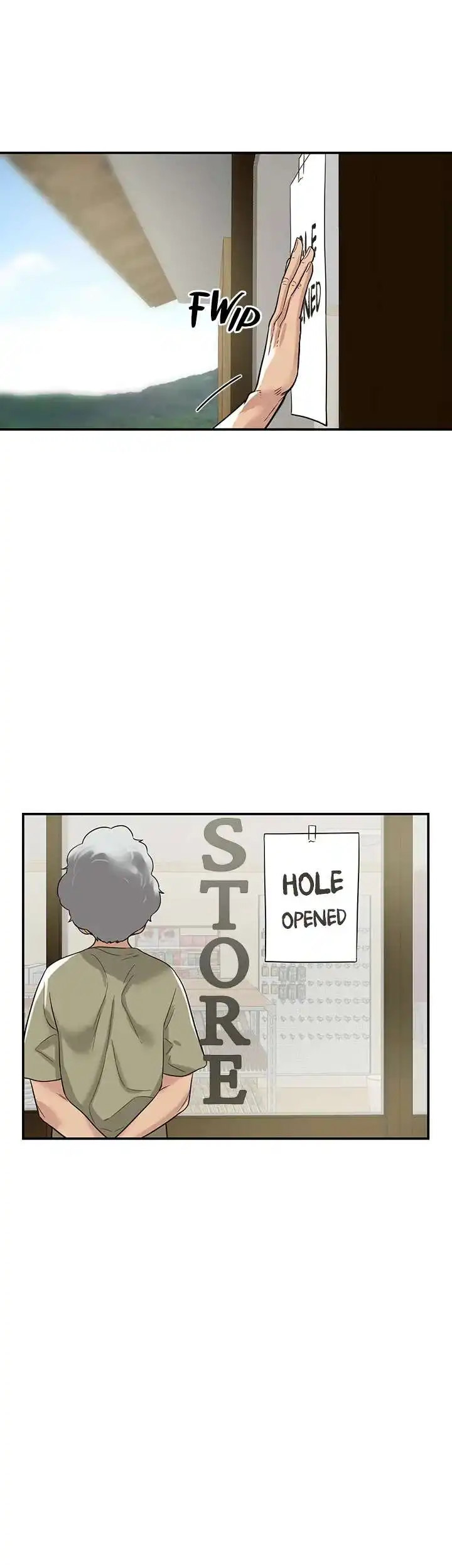 The Hole is Open