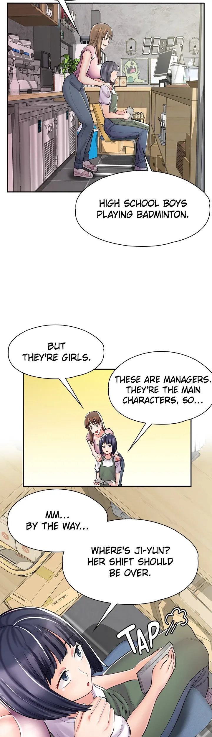 Erotic Manga Café Girls