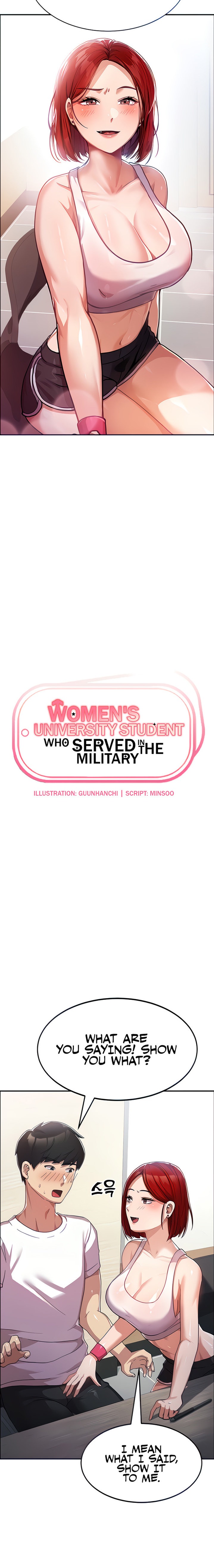 Women’s University Student who Served in the Military