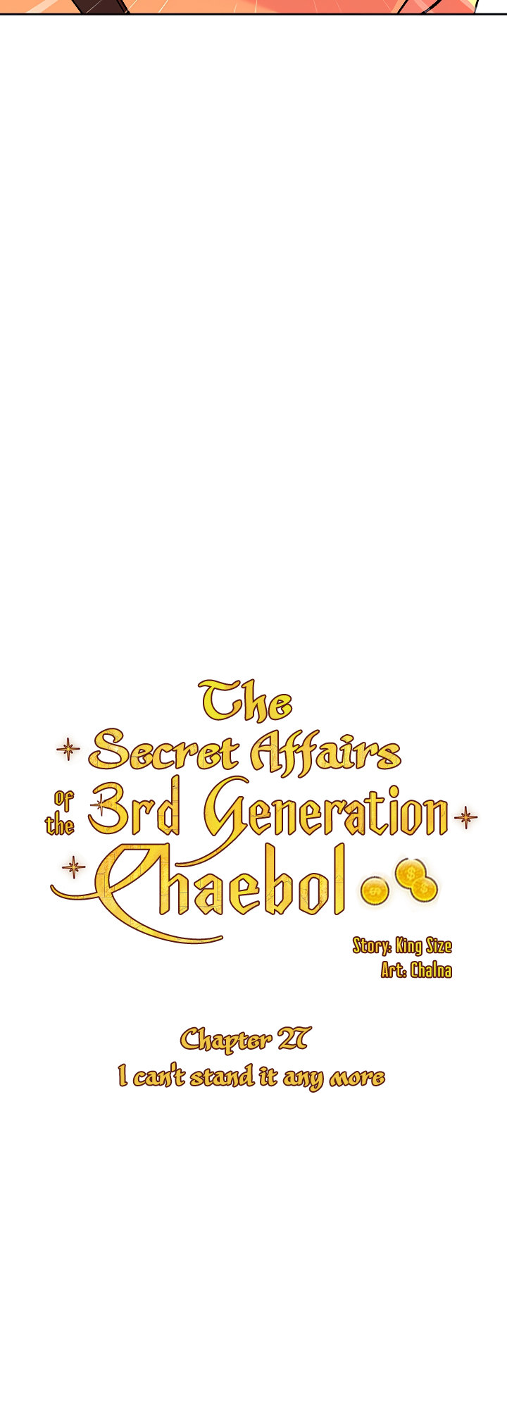 The Secret Affairs Of The 3rd Generation Chaebol