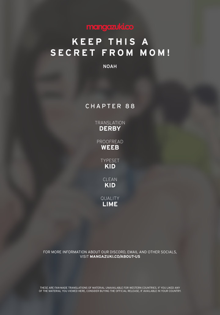 Keep it a secret from your mother