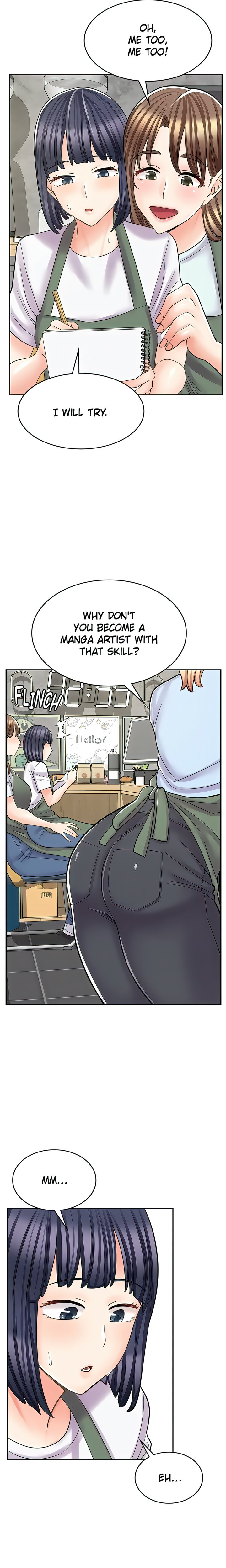 Erotic Manga Café Girls