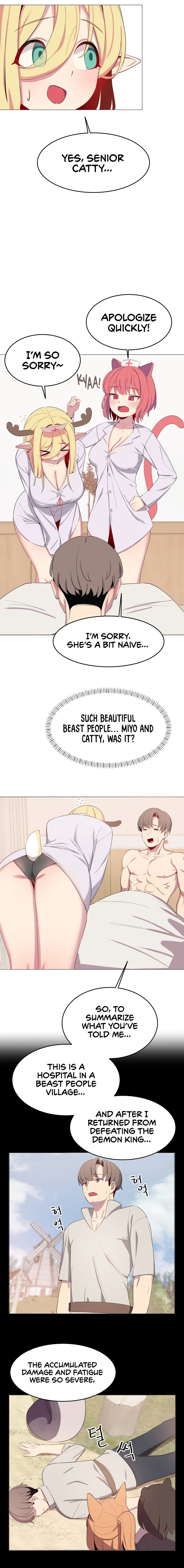 Hospitalized Life in Another World