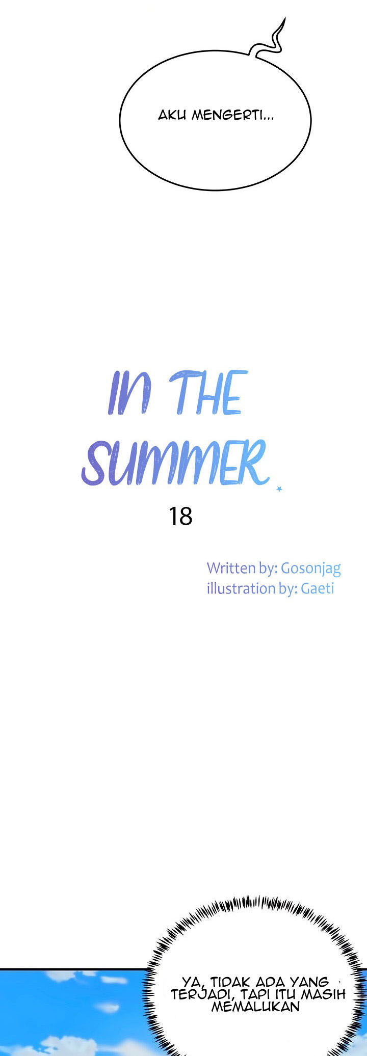 In The Summer Chapter 18