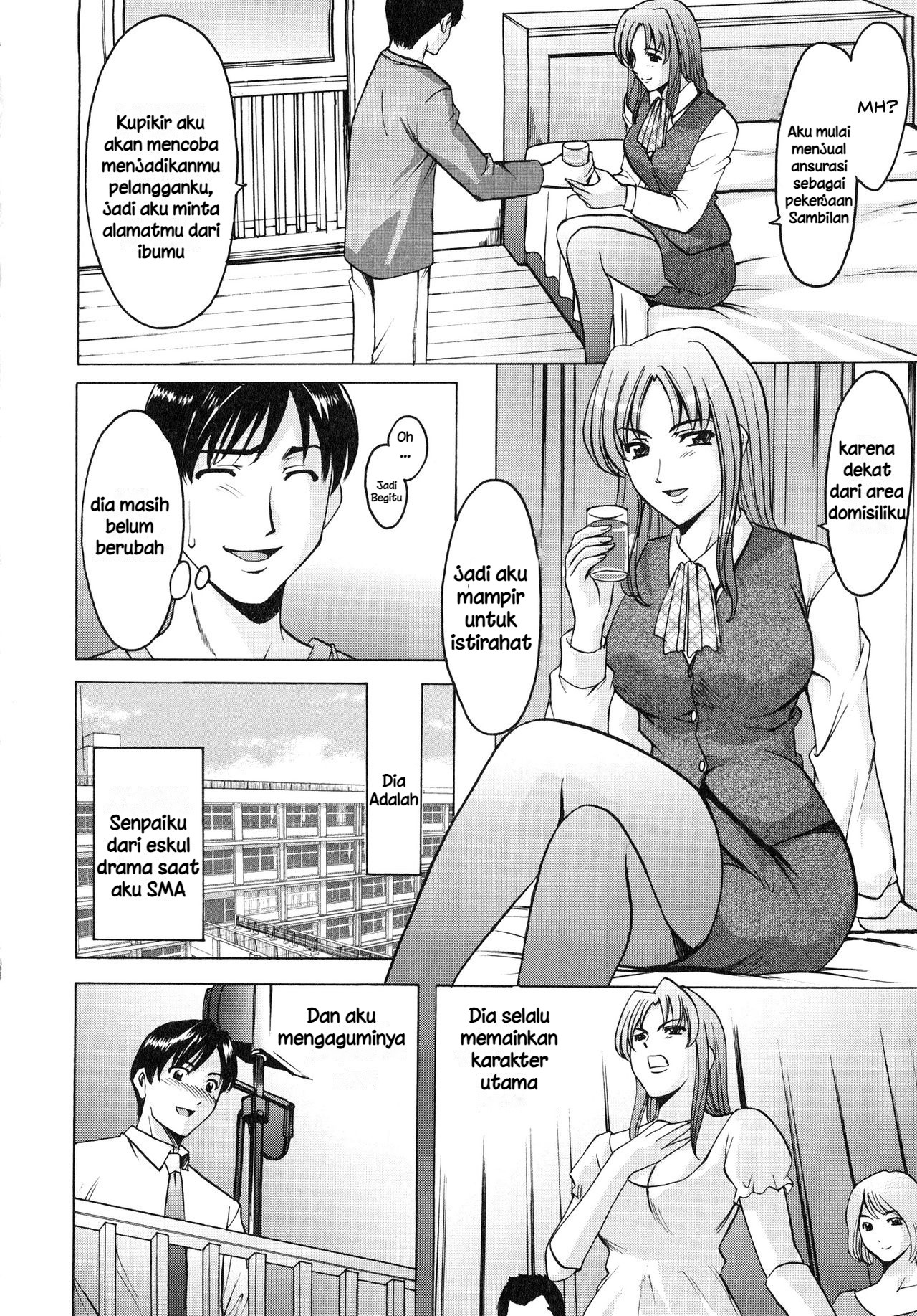 Yuuwaku no Toshiue Apartment Chapter 4