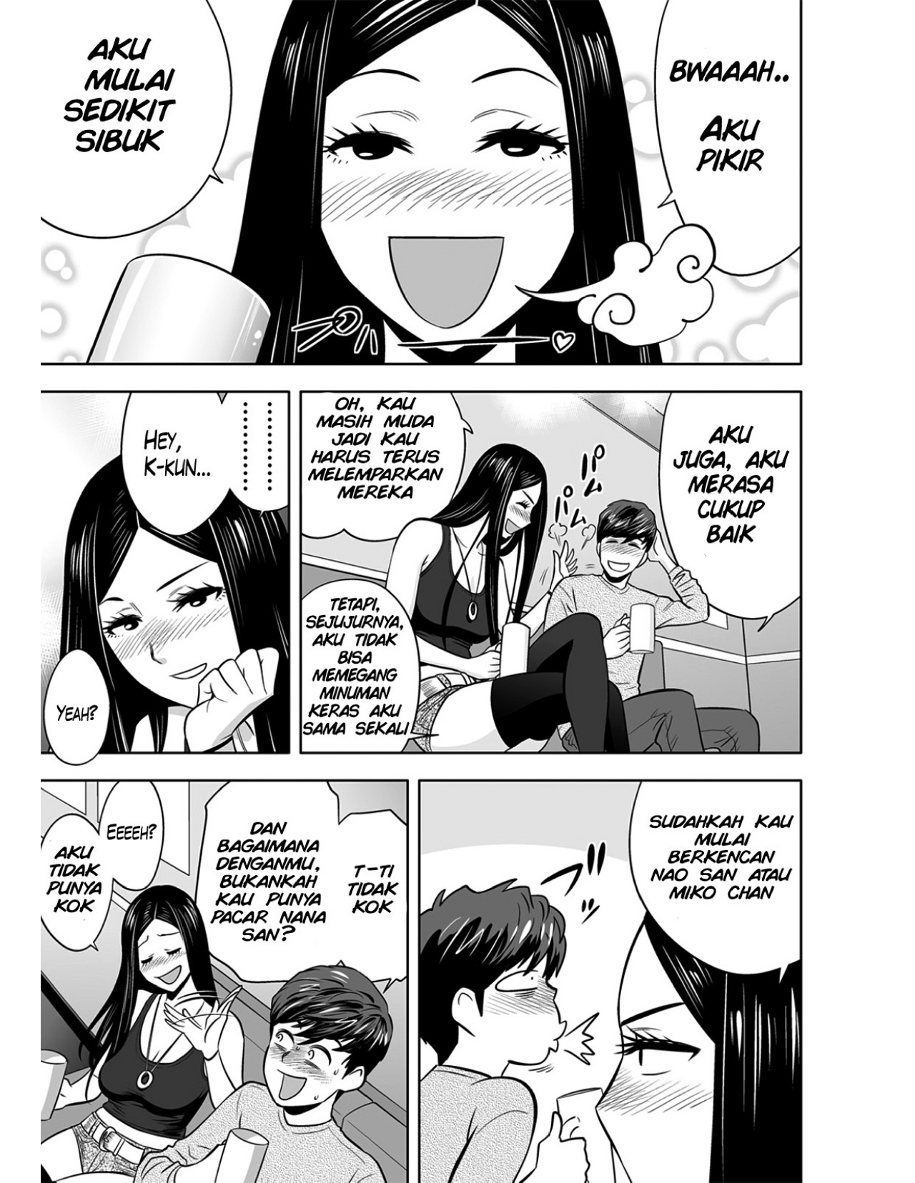 Gal Ane Shachou to Harem Office ~SEX wa Gyoumu ni Fukumimasu ka Chapter 4