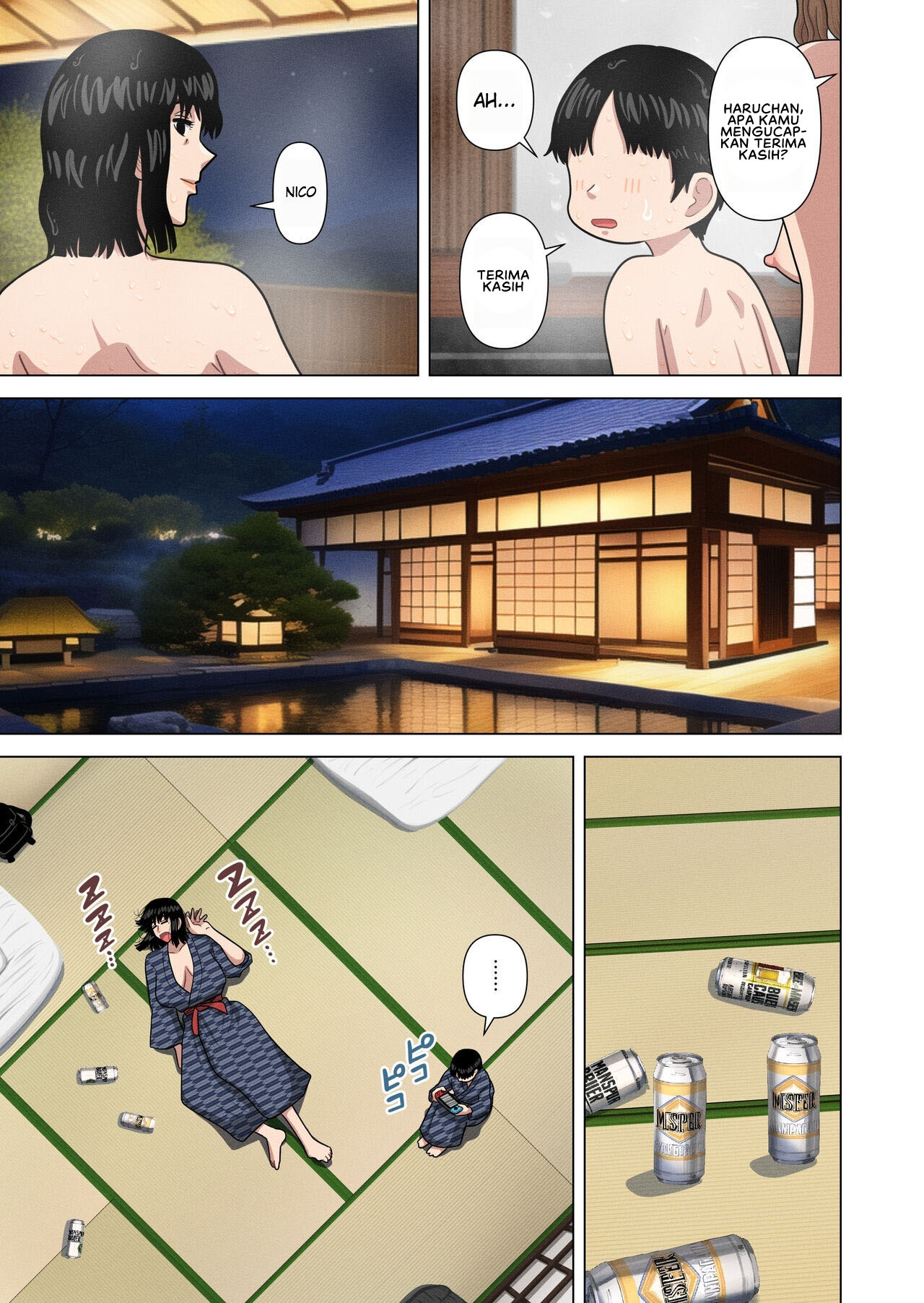 Obasan to Onsen Ryokan de Chapter 1