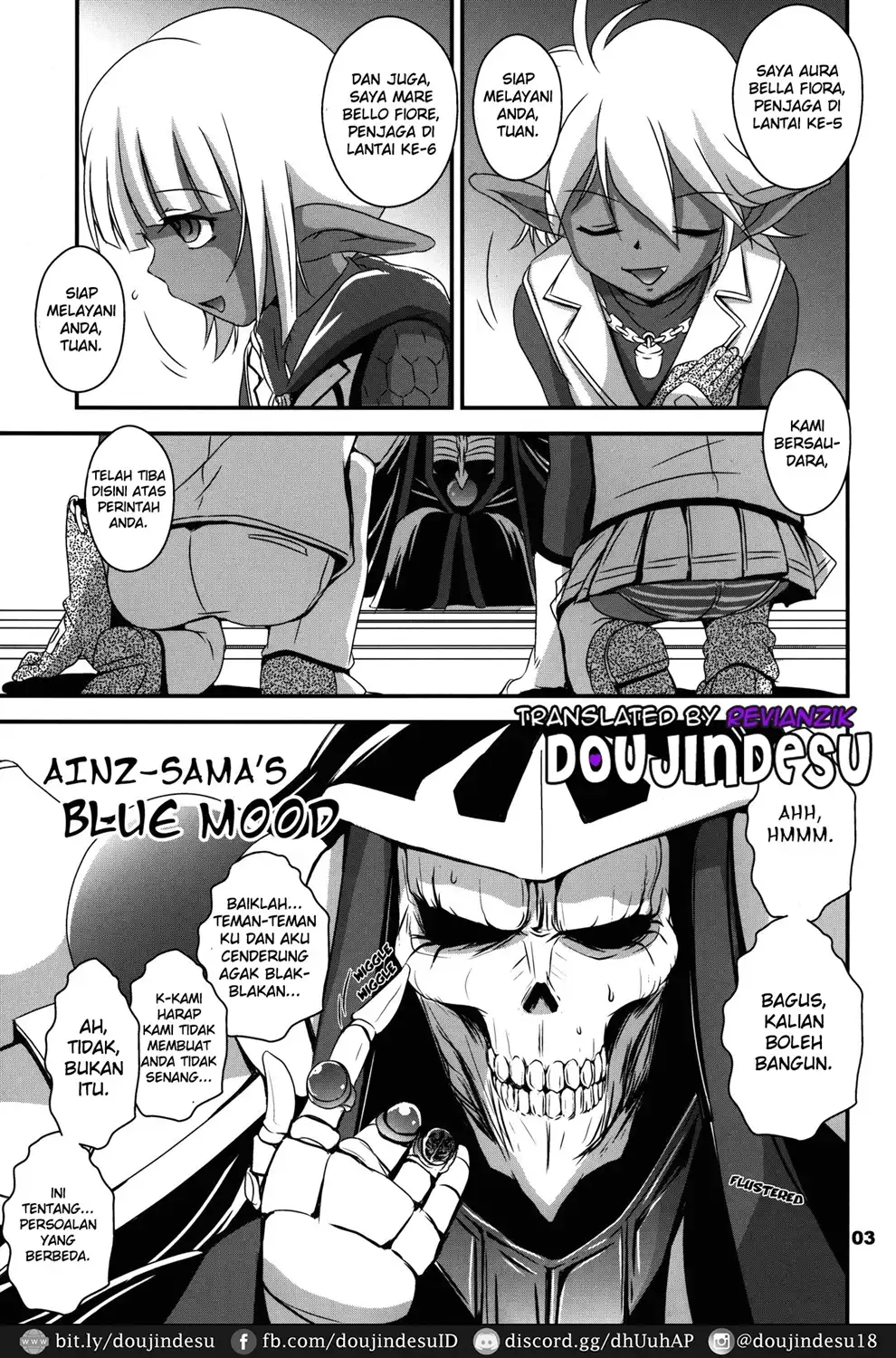 Ainz-sama no Yuuutsu Chapter 1