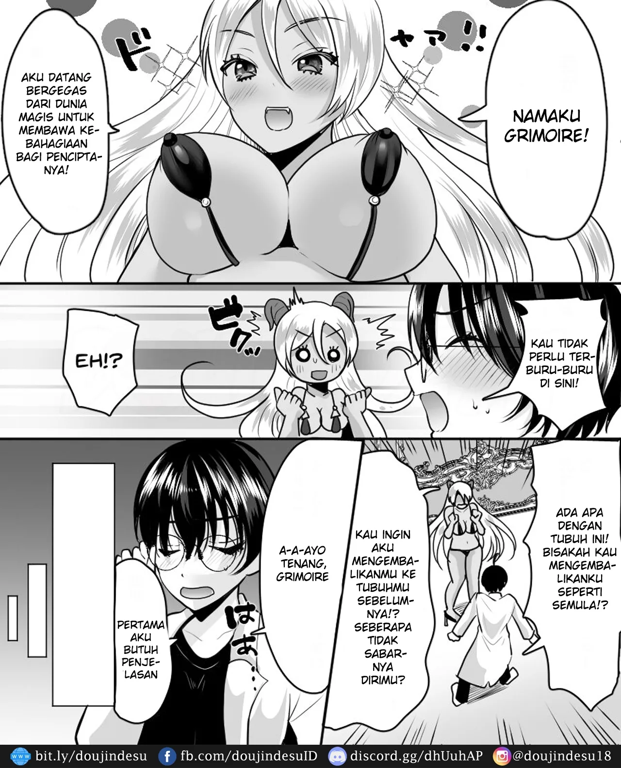 Aku no Kagakusha, Mahou Shoujo ni Tenshoku Shimasu!? Chapter 1