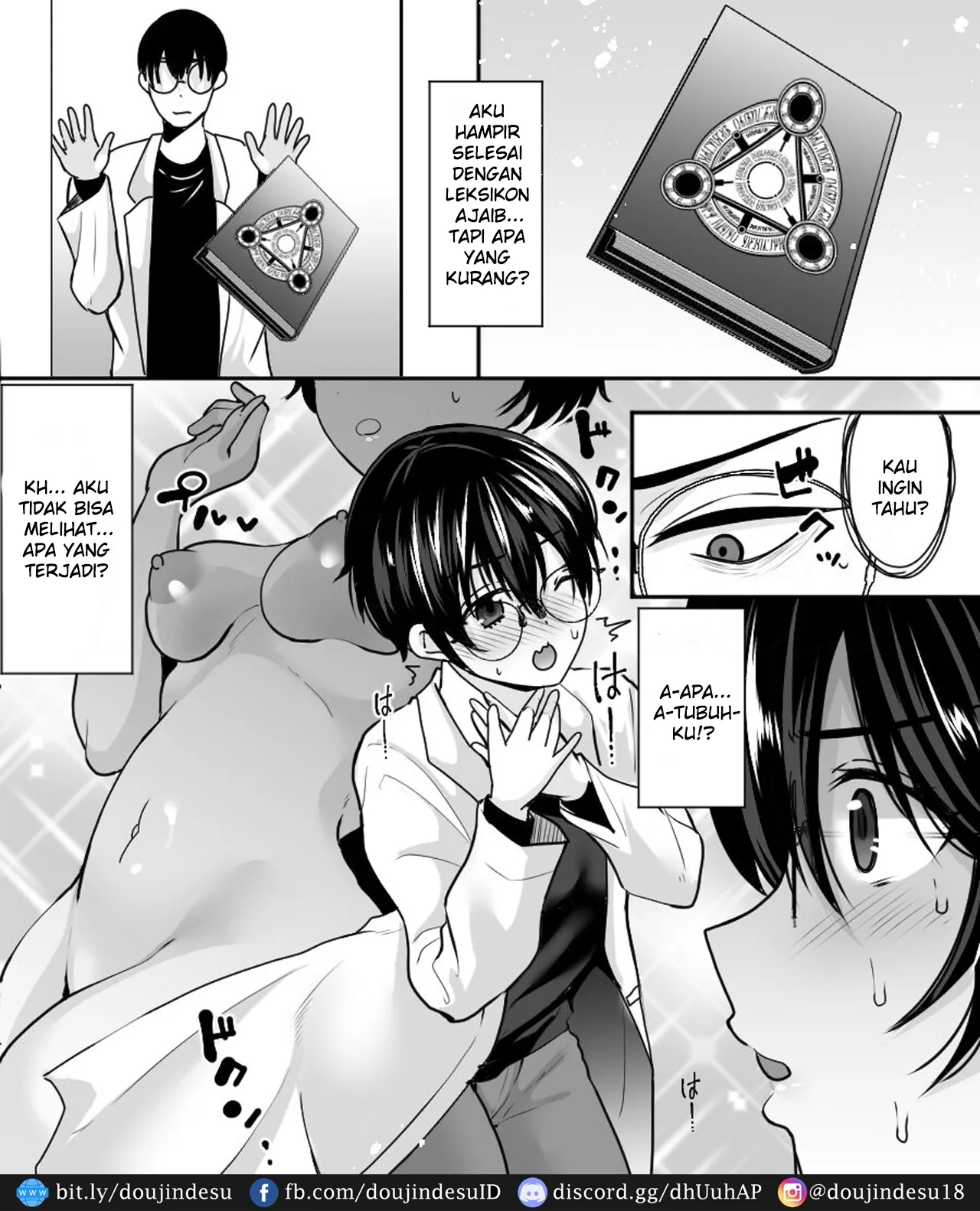 Aku no Kagakusha, Mahou Shoujo ni Tenshoku Shimasu!? Chapter 1