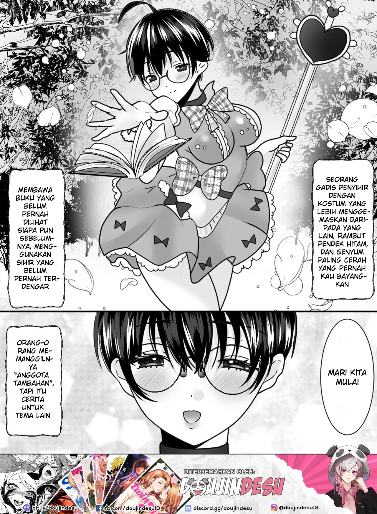 Aku no Kagakusha, Mahou Shoujo ni Tenshoku Shimasu!? Chapter 1