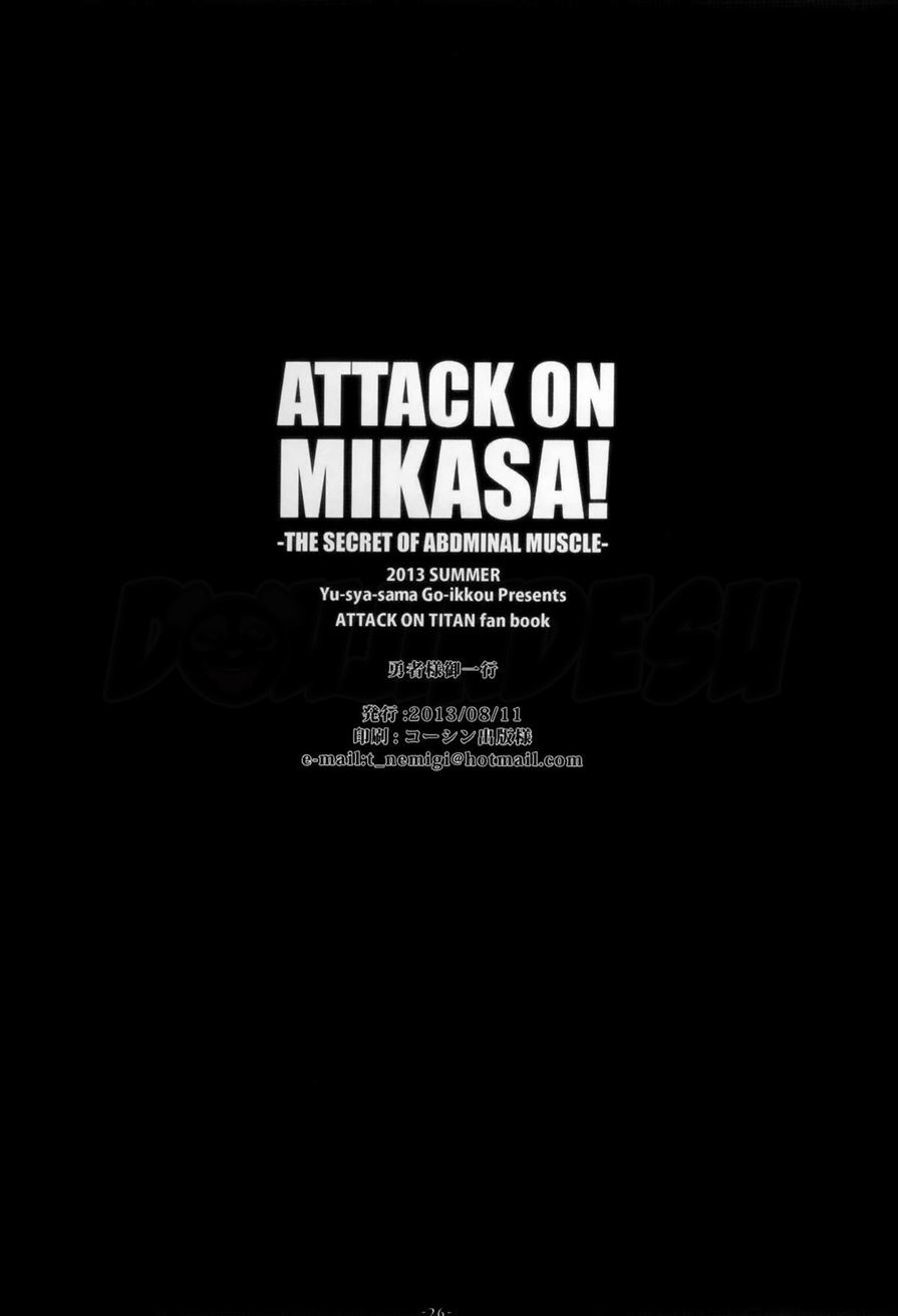 ATTACK ON MIKASA Chapter 1