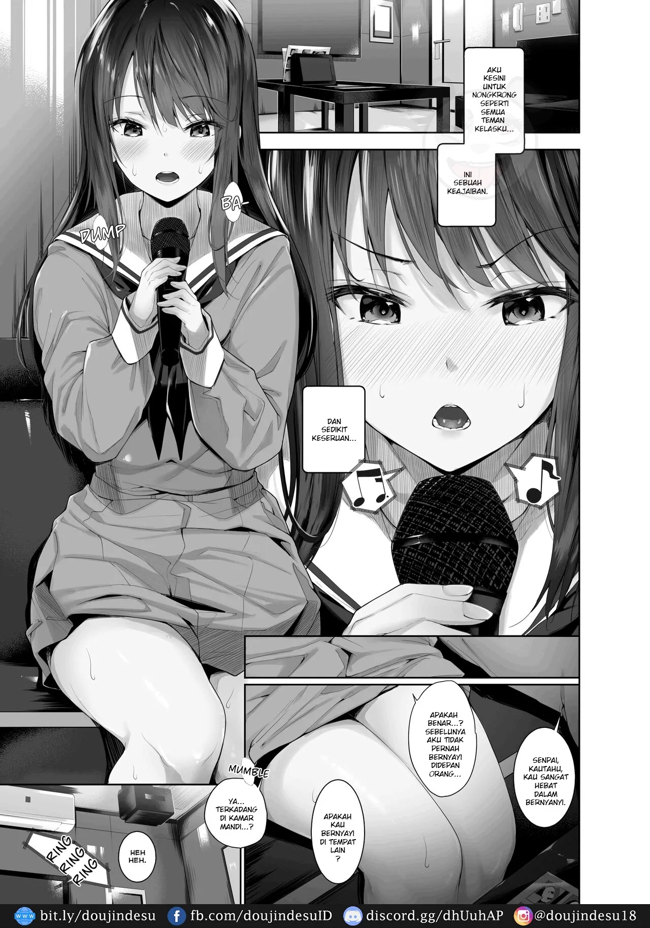 Boku to Riina Senpai no Himitsu no Bukatsudou ~Mysterious na Senpai ga Hatsujou Shite H ni Muchuu ni Naru Hanashi~ Chapter 1