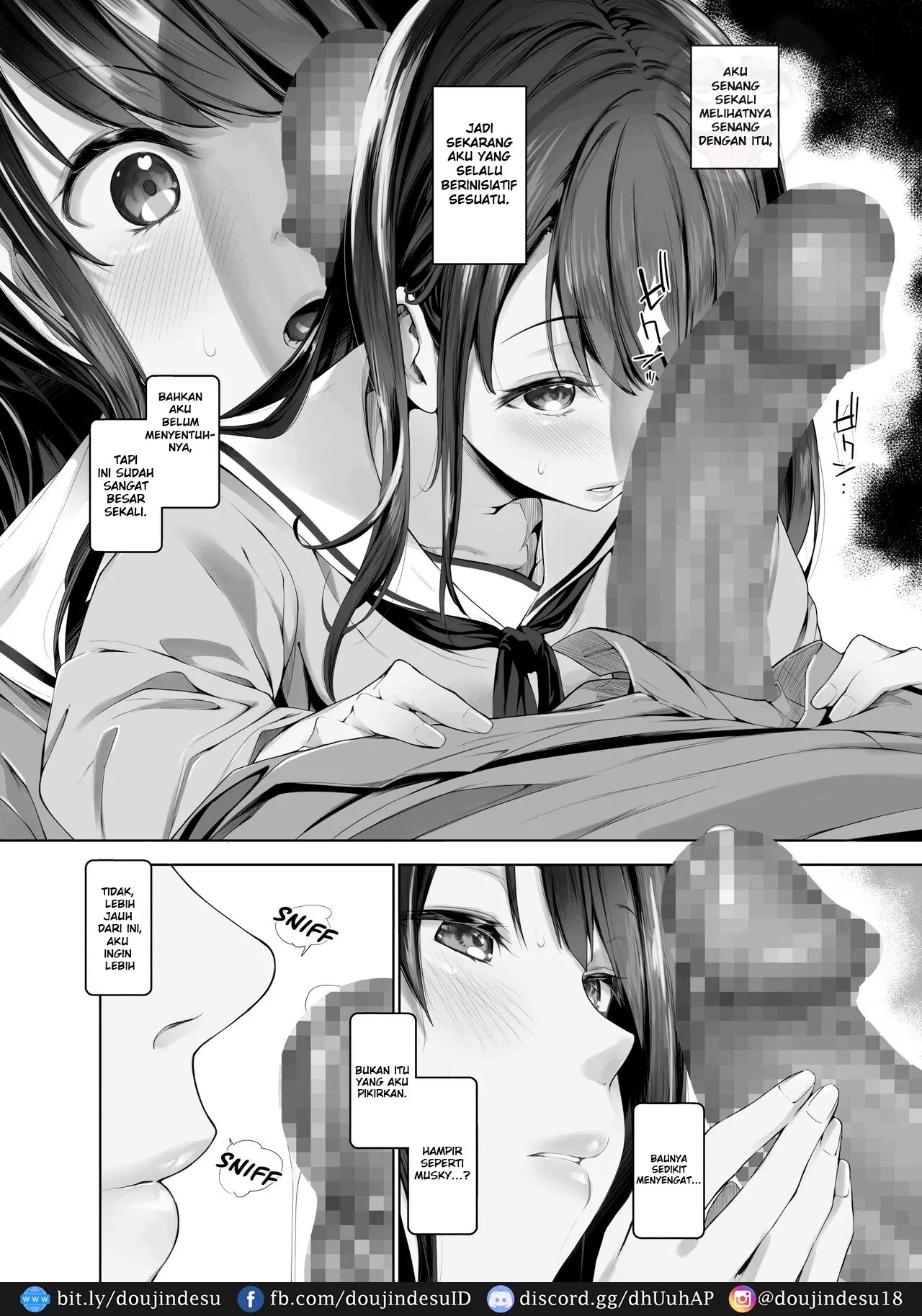 Boku to Riina Senpai no Himitsu no Bukatsudou ~Mysterious na Senpai ga Hatsujou Shite H ni Muchuu ni Naru Hanashi~ Chapter 1