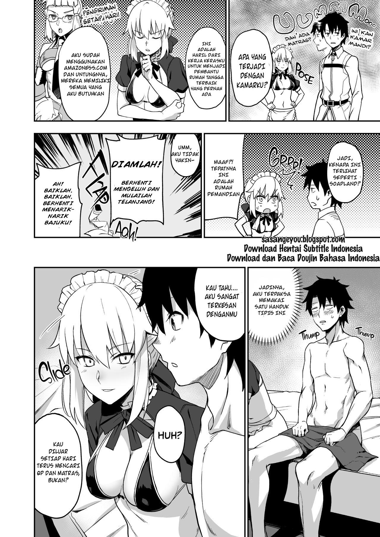 Chaldea Soap SSS-kyuu Gohoushi Maid Chapter 1