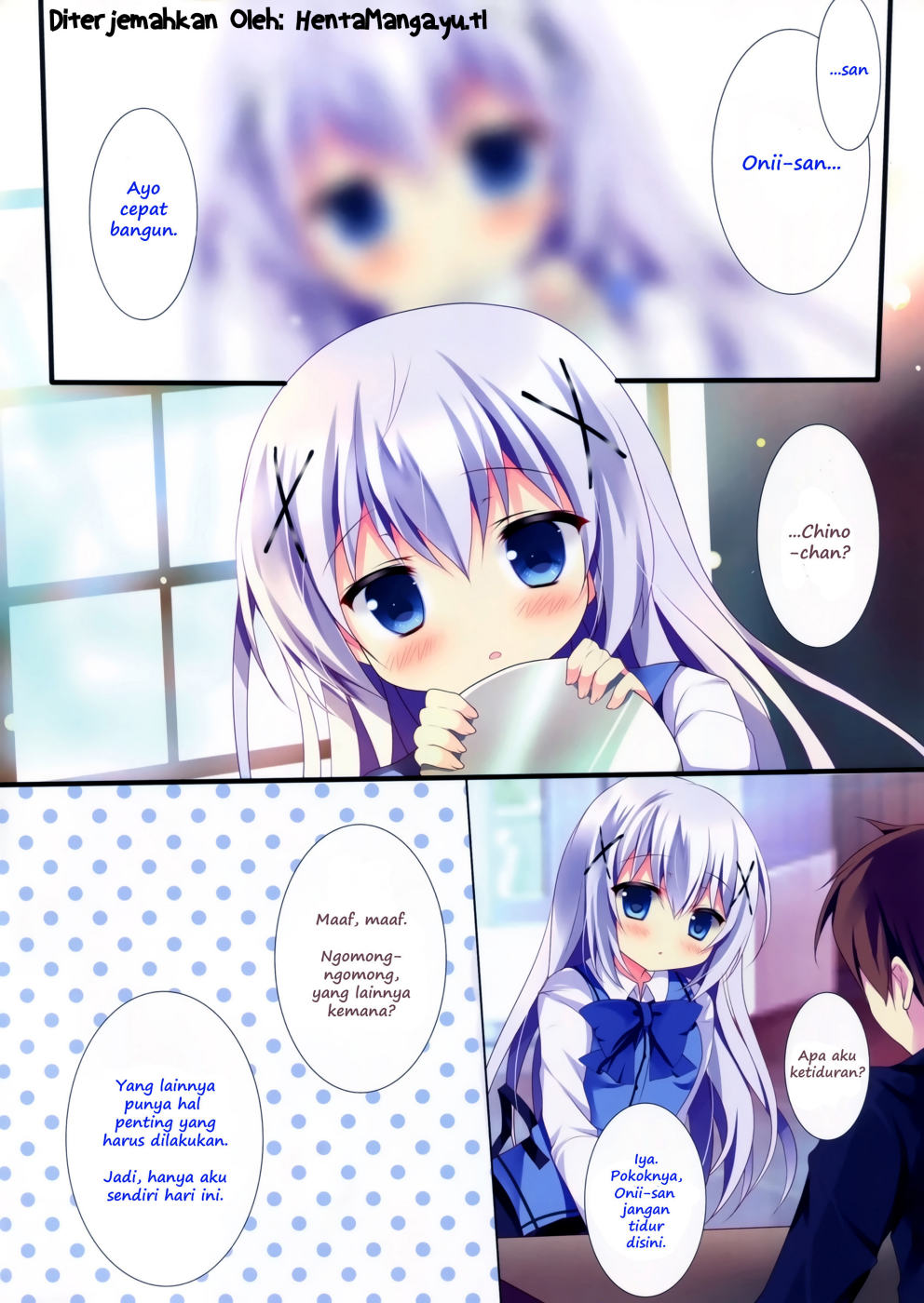 Chino-chan ni Oniisan te Iwaretai! Chapter 1