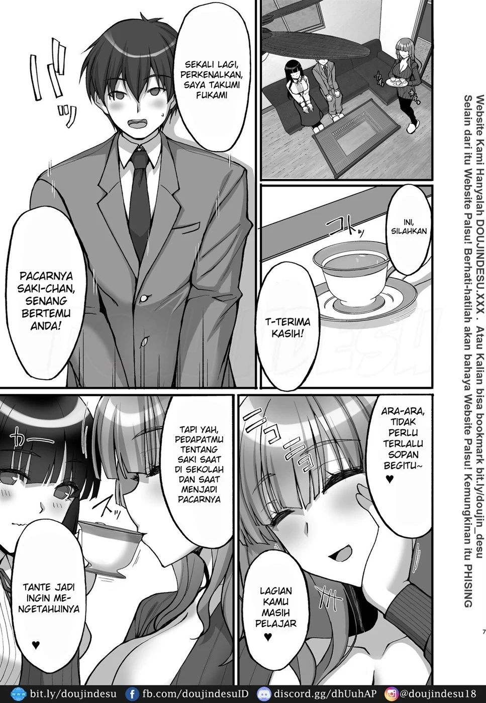 Chishojo Fuuki Iin no Minna ni Ienai Inbi na Onegai Chapter 6