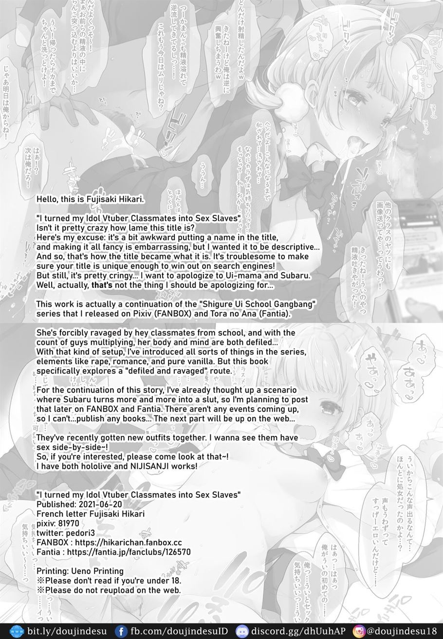 Classmate no Idol Vtuber o Danshi Zenin no SeFri ni Shite mita Chapter 1