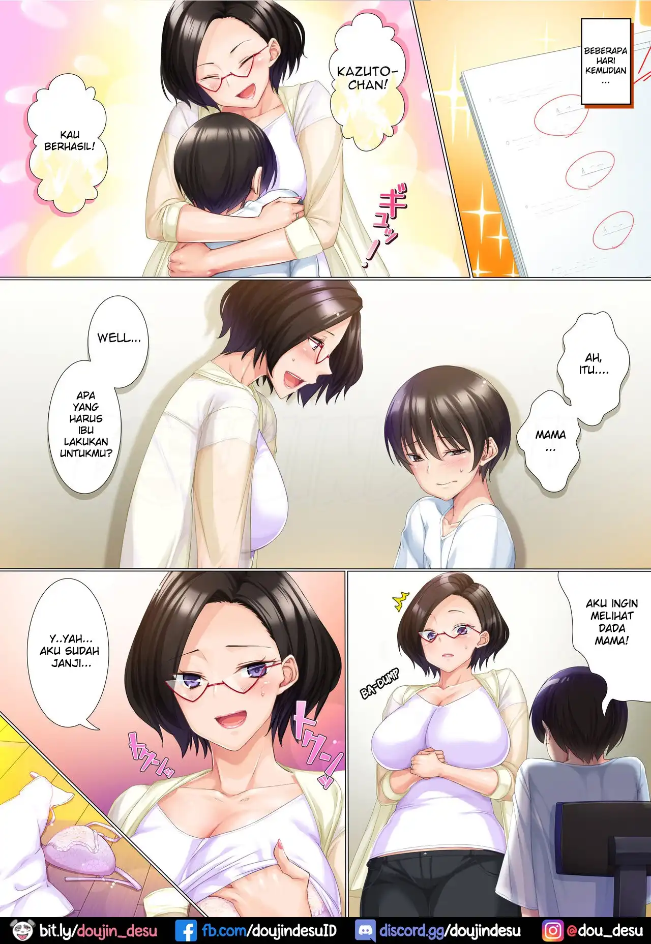 Deki Mama ~Kyouiku Mama ga Issen o Koete shimau made~ Chapter 1