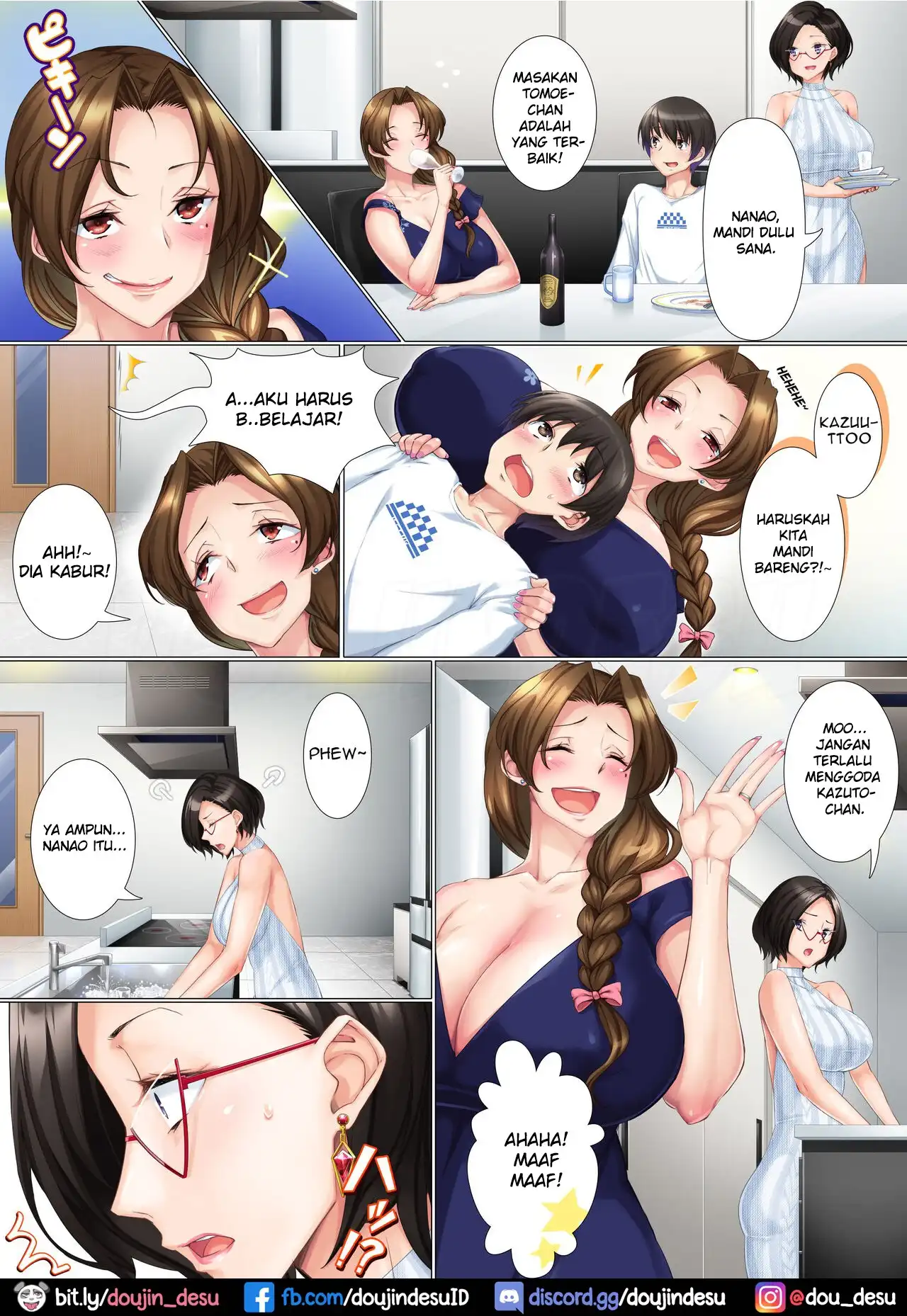 Deki Mama ~Kyouiku Mama ga Issen o Koete shimau made~ Chapter 1