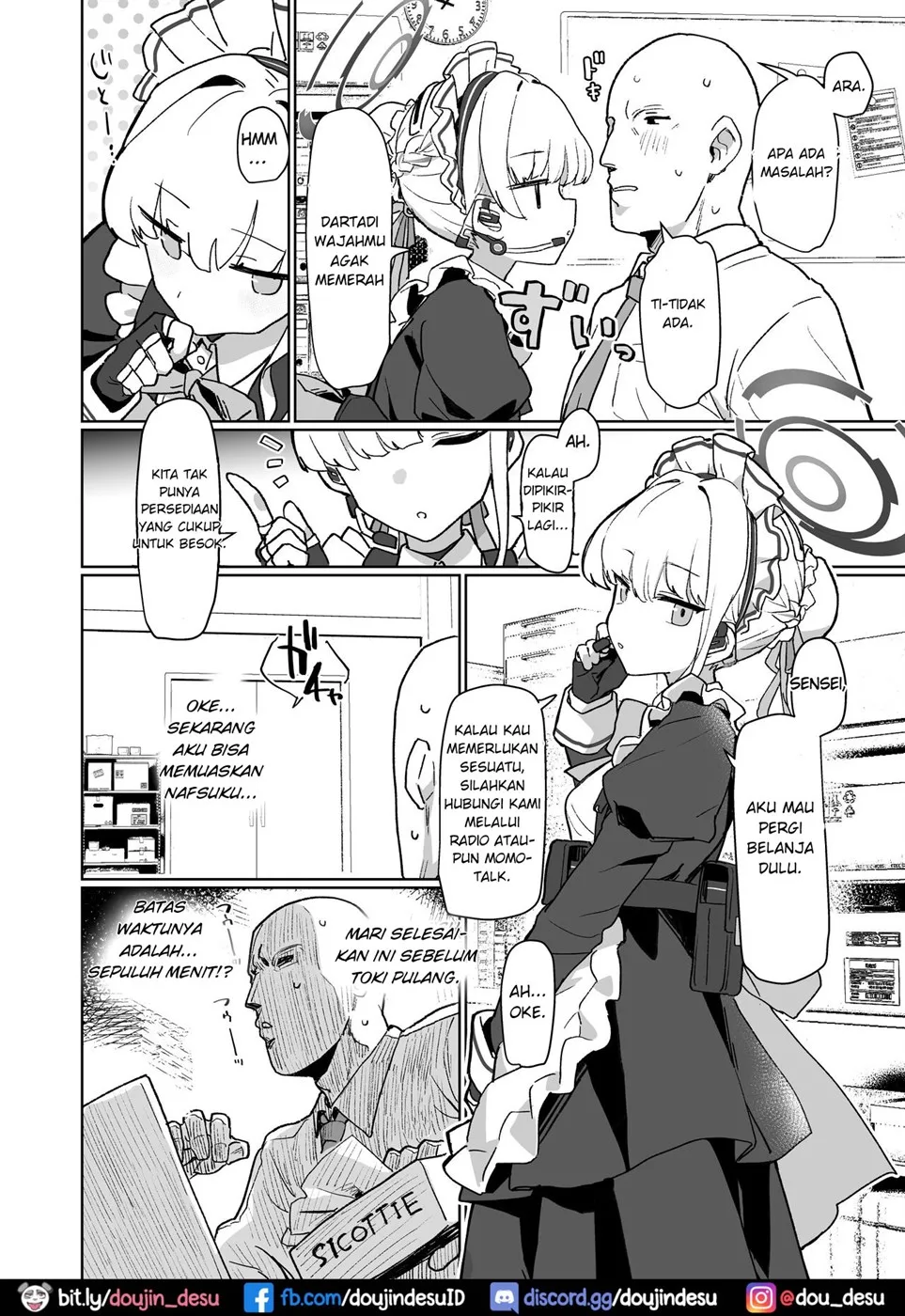 Dokidoki Toki Meki Maid Kiss Chapter 1