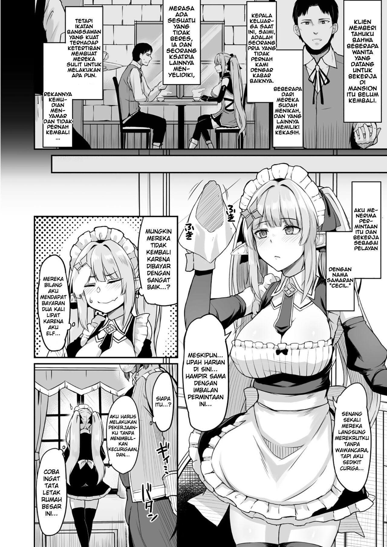 ELFIN QUEST Maid Saimin Ryoujoku Hen Chapter 1