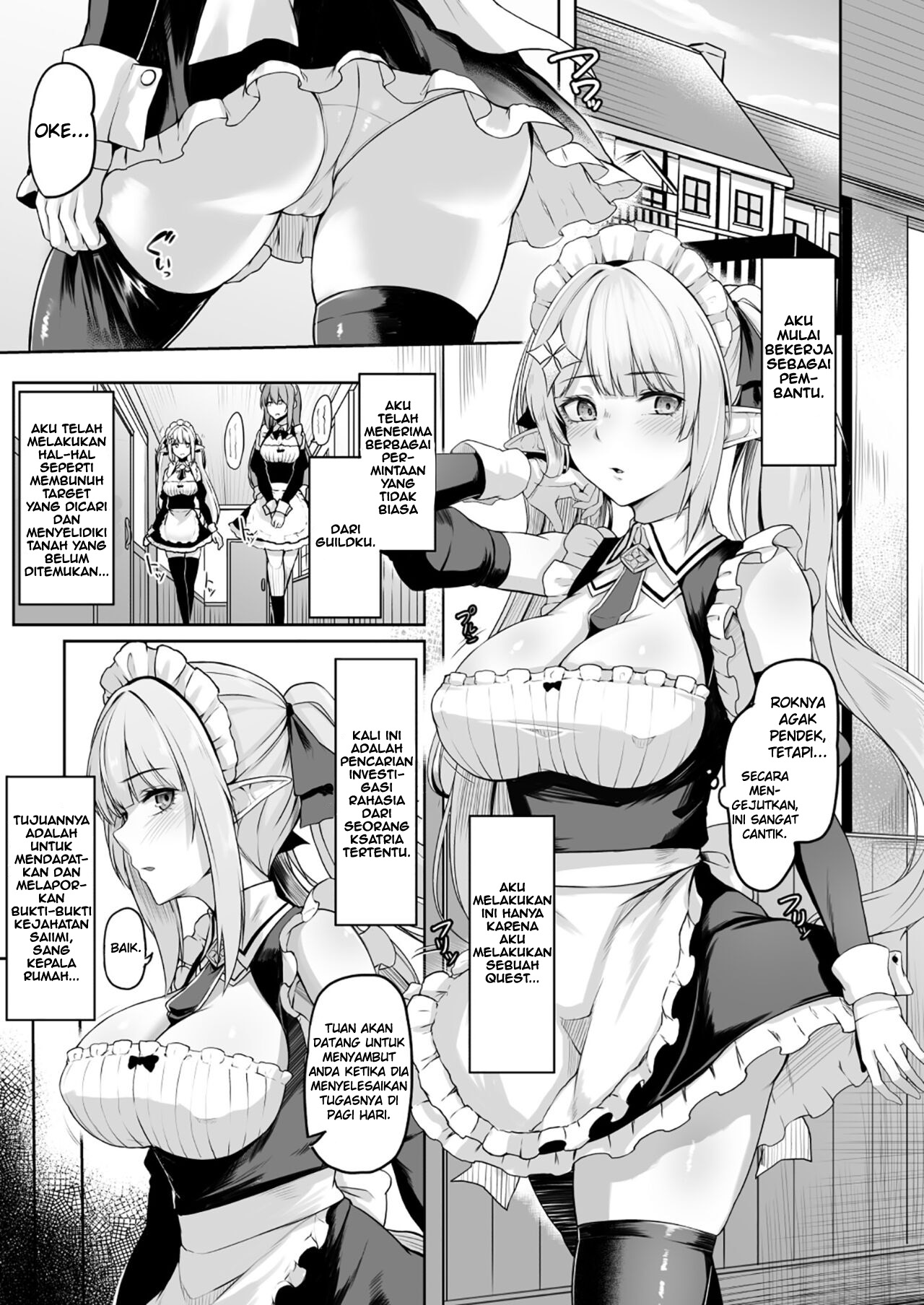 ELFIN QUEST Maid Saimin Ryoujoku Hen Chapter 1