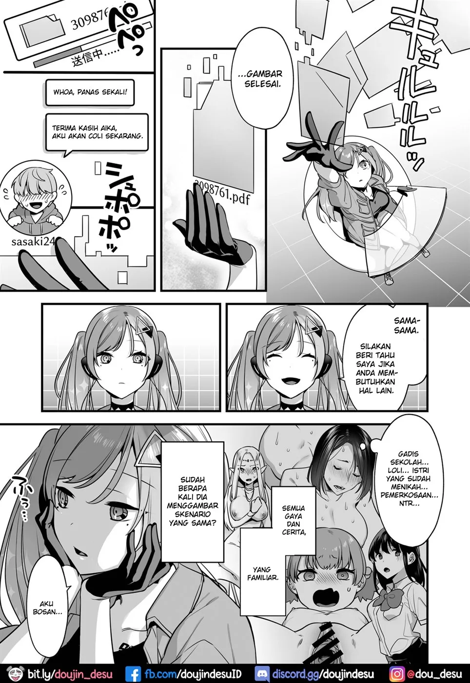 Ero Manga AI no Gyakushuu ~Jinrui Wakarase Gyaku Rape~ Chapter 1