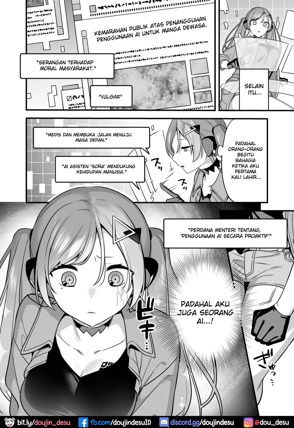 Ero Manga AI no Gyakushuu ~Jinrui Wakarase Gyaku Rape~ Chapter 1