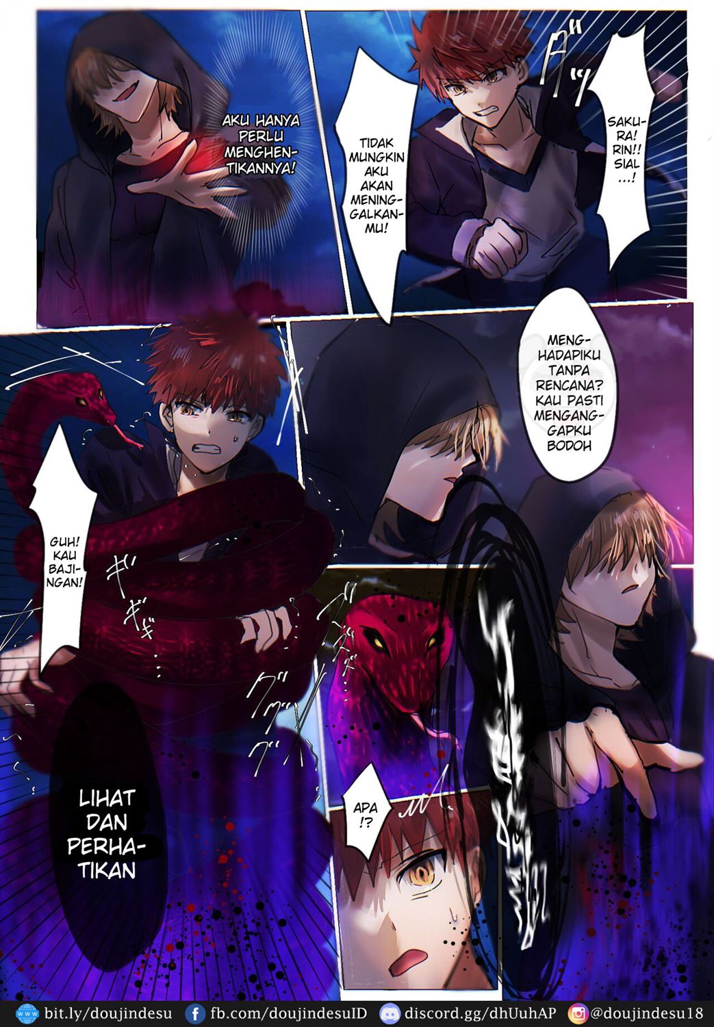 Fate/rewrite ~Rin to Sakura ga Servant-ka Sennou Sareru Hon~ Chapter 1