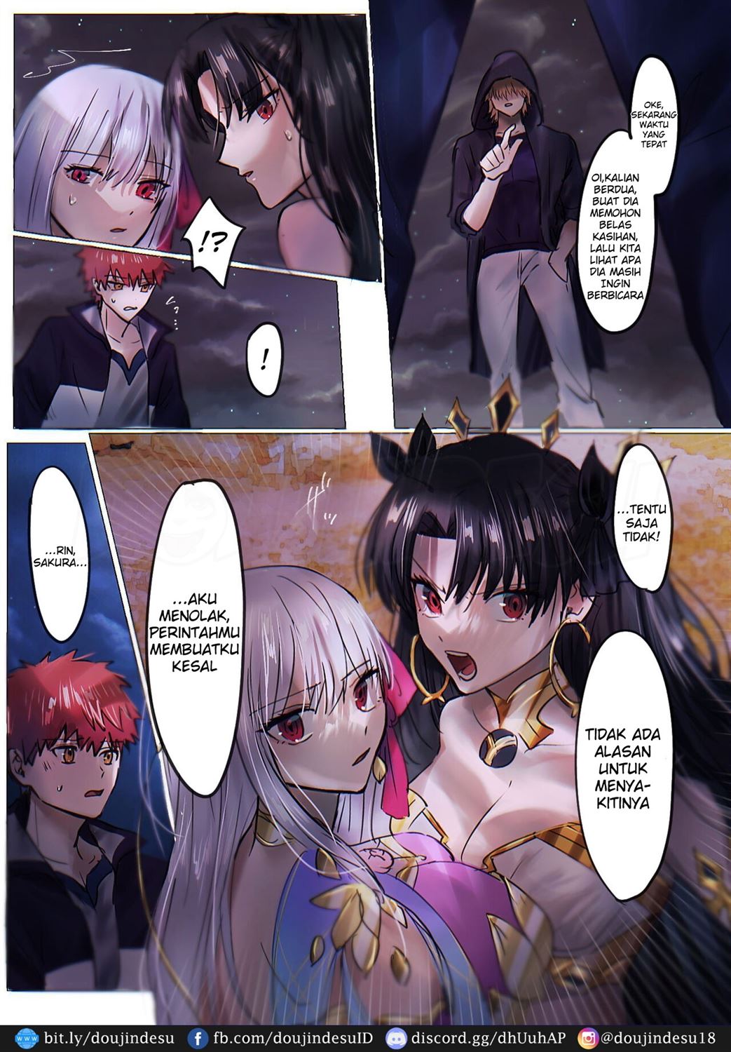 Fate/rewrite ~Rin to Sakura ga Servant-ka Sennou Sareru Hon~ Chapter 1