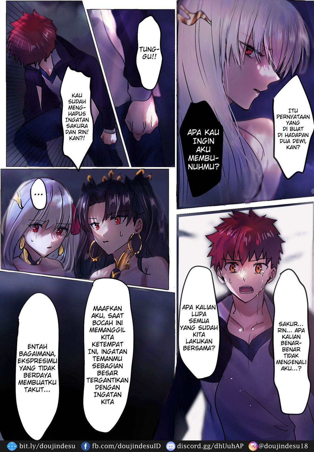 Fate/rewrite ~Rin to Sakura ga Servant-ka Sennou Sareru Hon~ Chapter 1