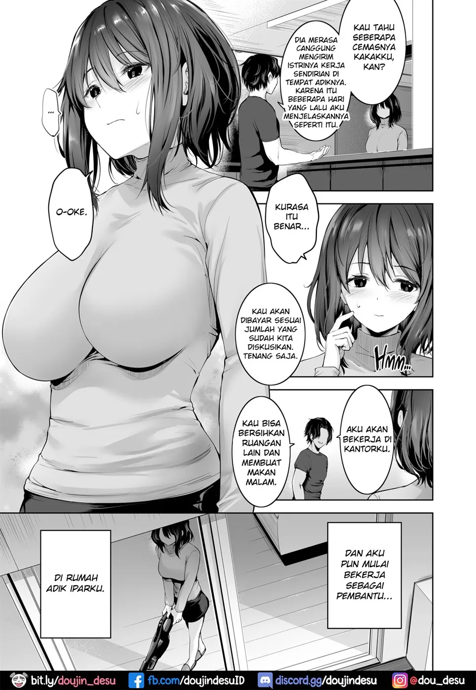 Gitei no Kaseifu o Suru Hitozuma Otto no Shiranai Aidani Netorarete yuku Hibi Chapter 1