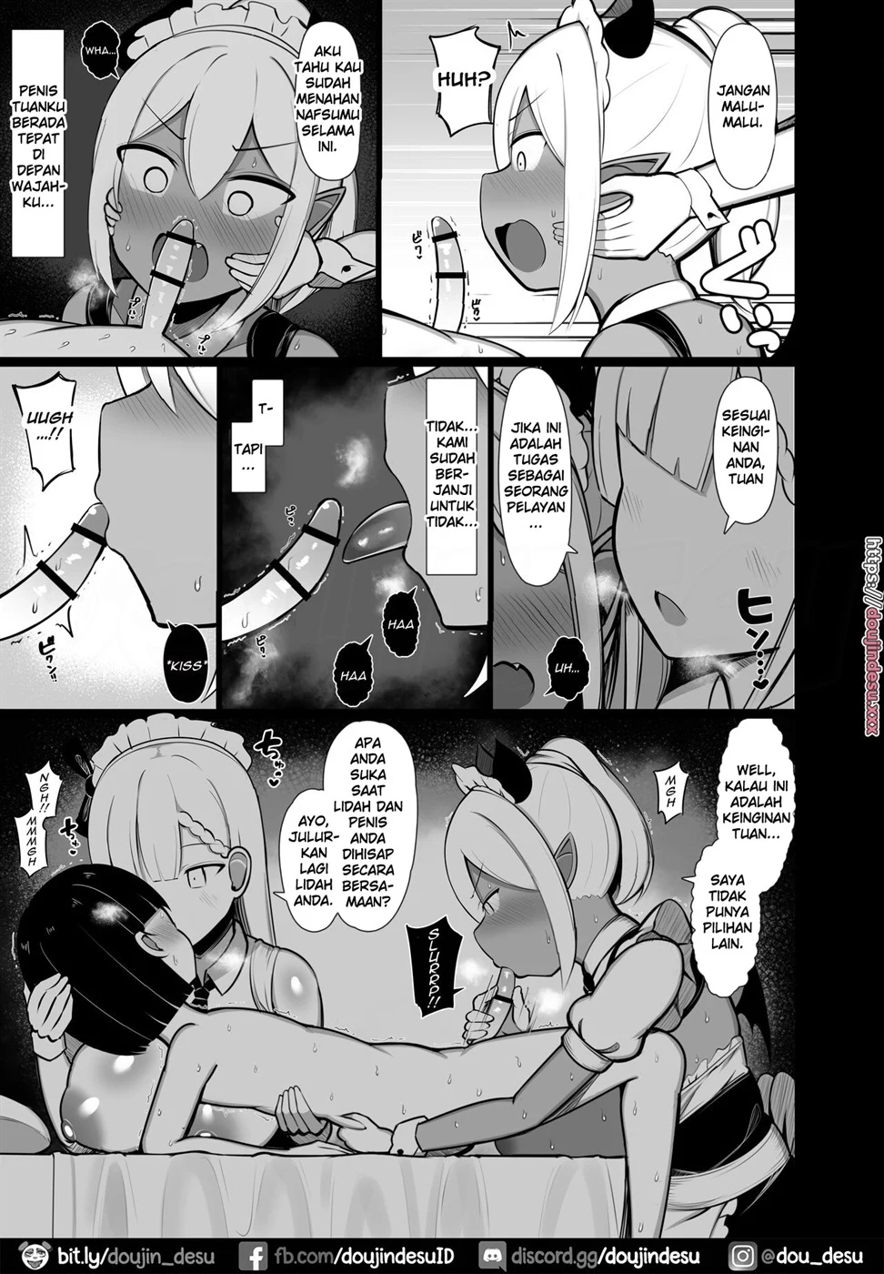 Goshujin-sama no Ochinchin wa Yuzurenai ~Succubus Maid to Nukirobo Maid~ Chapter 1