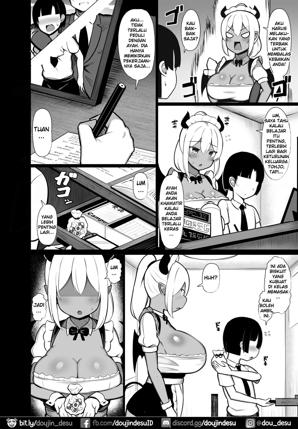 Goshujin-sama no Ochinchin wa Yuzurenai ~Succubus Maid to Nukirobo Maid~ Chapter 1