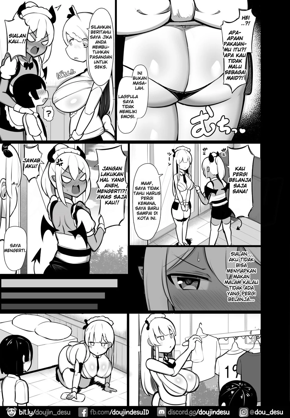 Goshujin-sama no Ochinchin wa Yuzurenai ~Succubus Maid to Nukirobo Maid~ Chapter 1