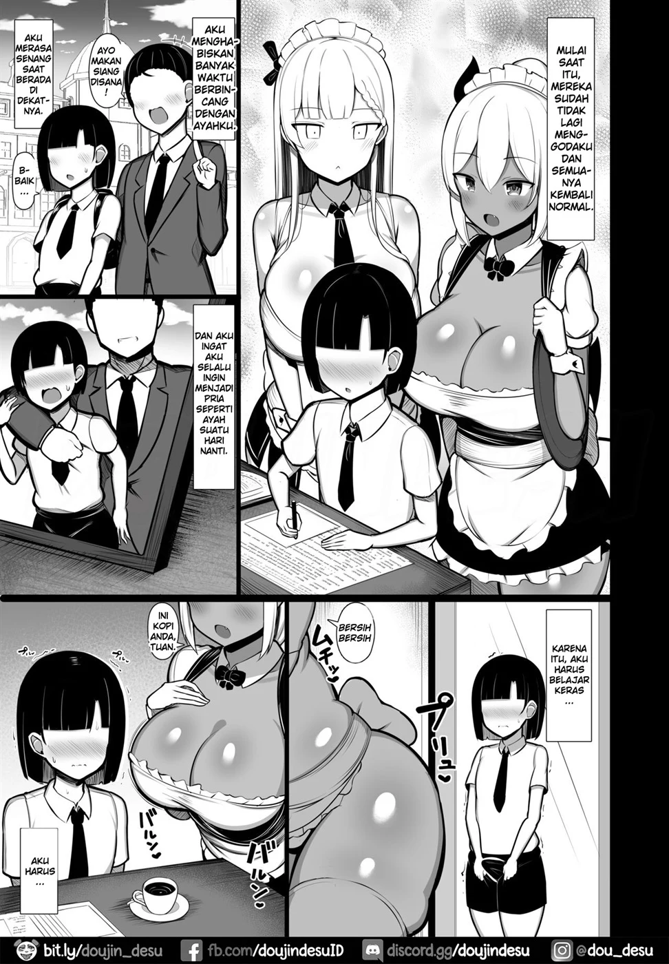 Goshujin-sama no Ochinchin wa Yuzurenai ~Succubus Maid to Nukirobo Maid~ Chapter 1