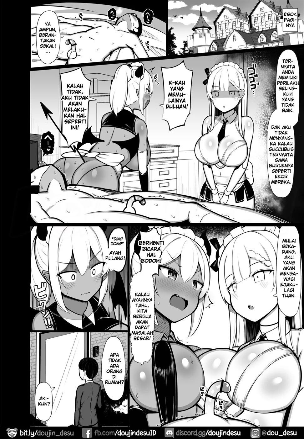 Goshujin-sama no Ochinchin wa Yuzurenai ~Succubus Maid to Nukirobo Maid~ Chapter 1